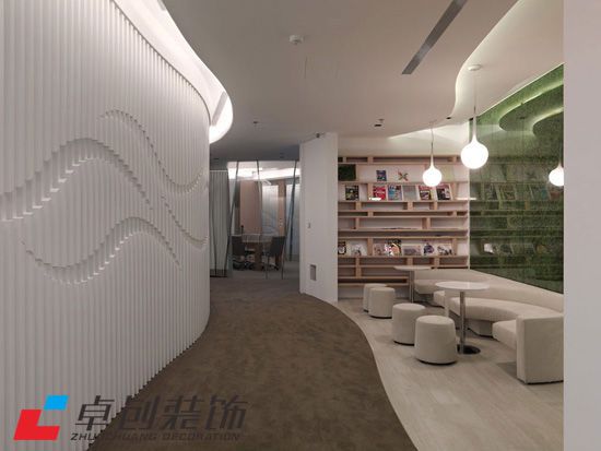 合肥辦公室裝修中接待會(huì)客室裝修如何設(shè)計(jì)？