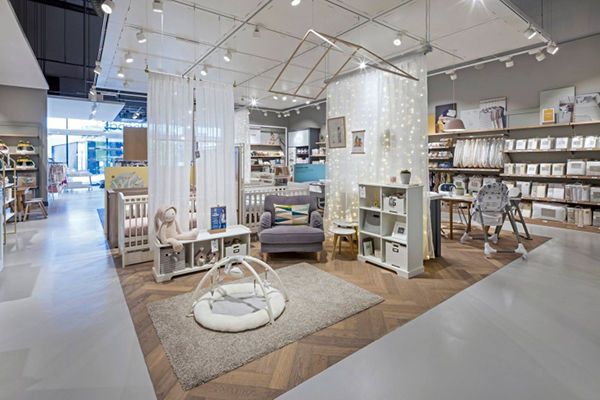 母嬰用品店裝修設計指南，嬰兒用品店裝修效果圖