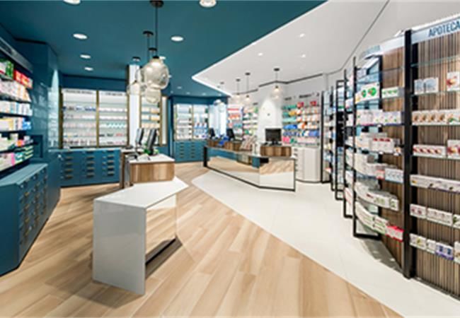 合肥化妝品店裝修展柜怎么選？這樣設(shè)計(jì)太貼心了