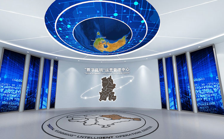 合肥展示展廳設(shè)計公司，科技展廳設(shè)計效果圖
