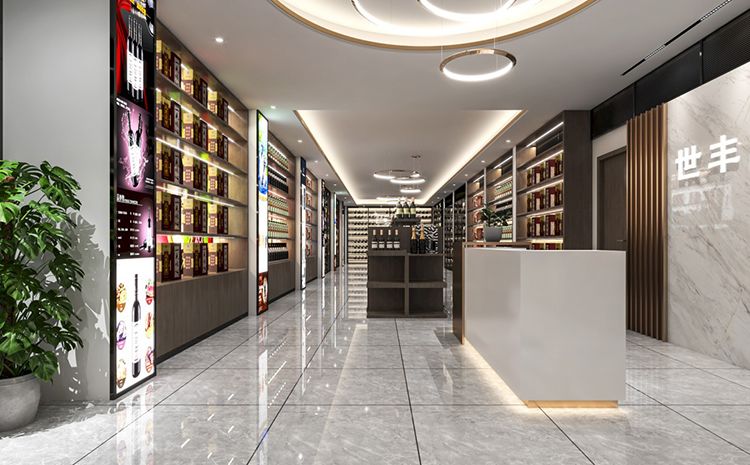 合肥煙酒店裝修要點，輕松搞定店面設計裝修