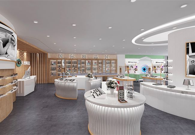 合肥眼鏡店裝修公司哪家比較專業(yè)？眼鏡店裝修設(shè)計(jì)圖