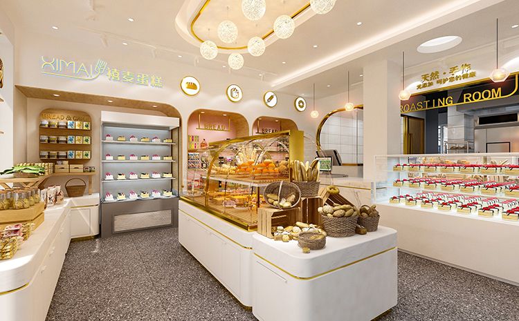 合肥蛋糕店設(shè)計(jì)原則？好看的蛋糕店裝修效果圖案例