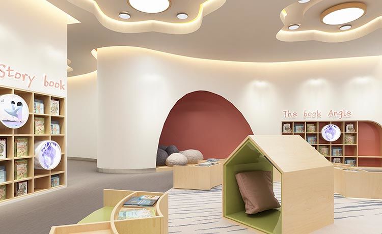 合肥圖書館裝修設計，兒童閱讀館裝修應該怎么做？