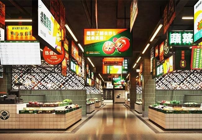 ?合肥農(nóng)貿(mào)市場(chǎng)裝修規(guī)劃，菜市場(chǎng)裝修方案設(shè)計(jì)要點(diǎn)