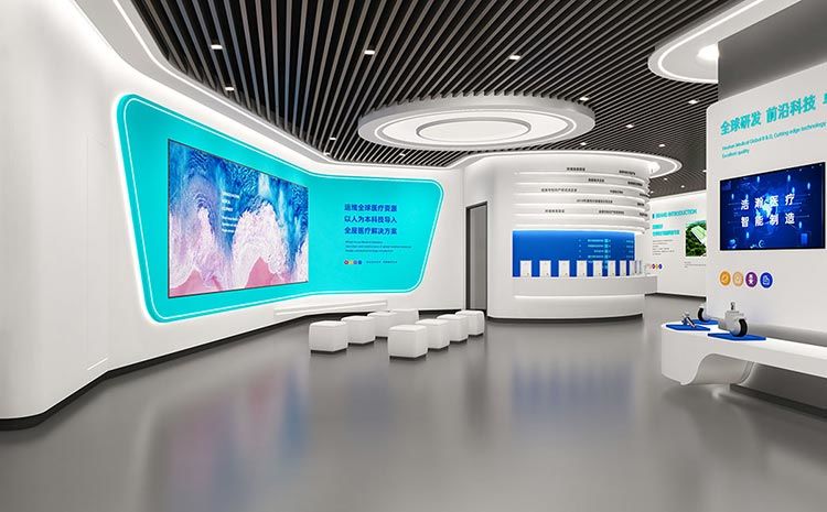 在合肥企業(yè)展廳設(shè)計(jì)上怎么營(yíng)造空間美感呢？