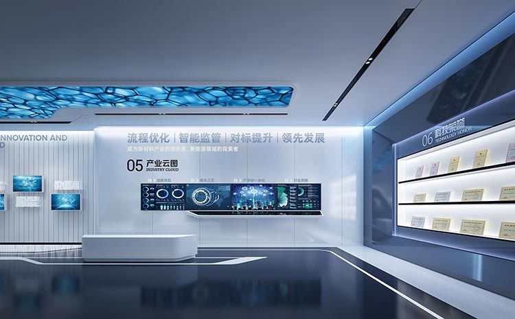 合肥展廳裝修設(shè)計如何讓空間與美并存呢？